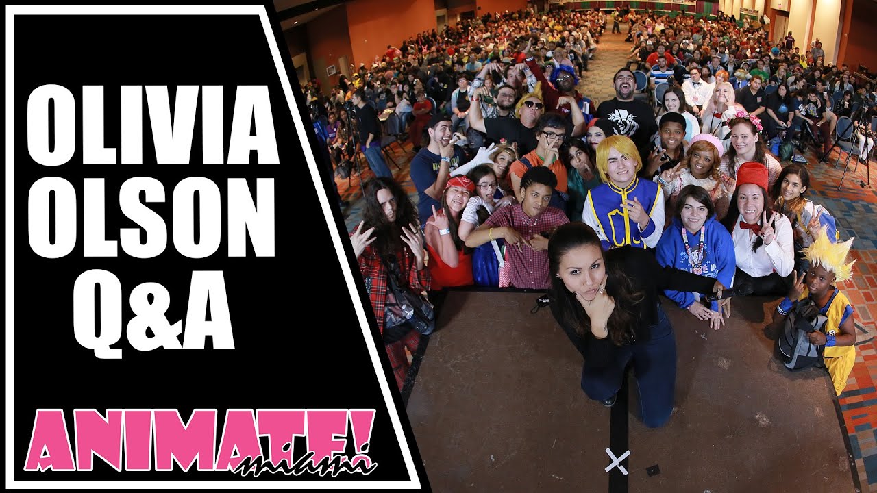 Adventure Time Marceline Olivia Olson Q&A at Animate Miami 2015