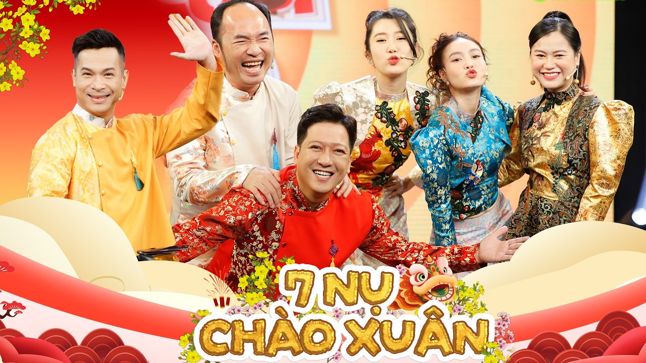 7 NỤ CHÀO XUÂN 2026 - Cả gia đình 7 Nụ xáo xào chúc Tết khán giả, Lan Ngọc khóc thét vì bí văn