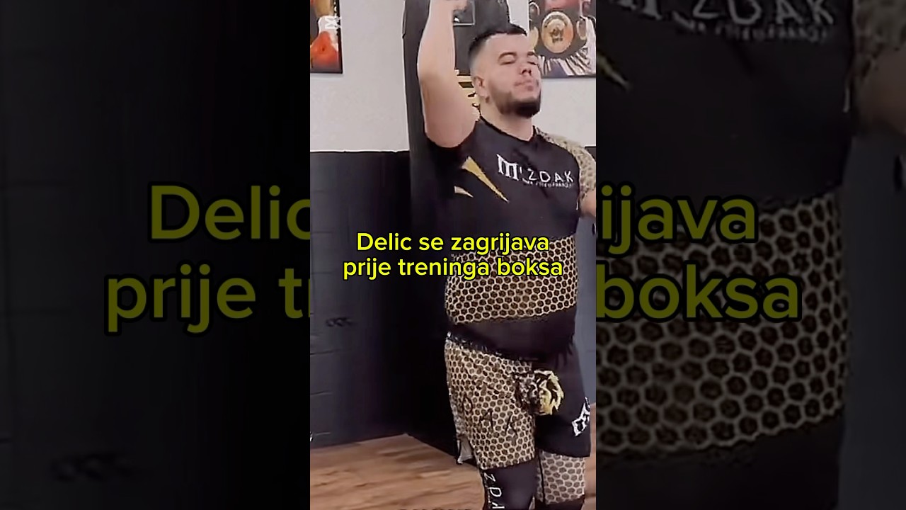 Evo kako se Delic zagrijava #delic #humor #feedshorts #fyp #viralshort