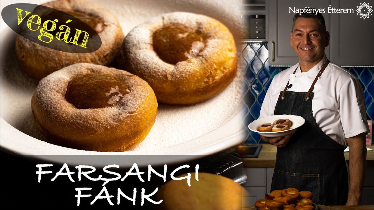 Vegàn farsangi fánk