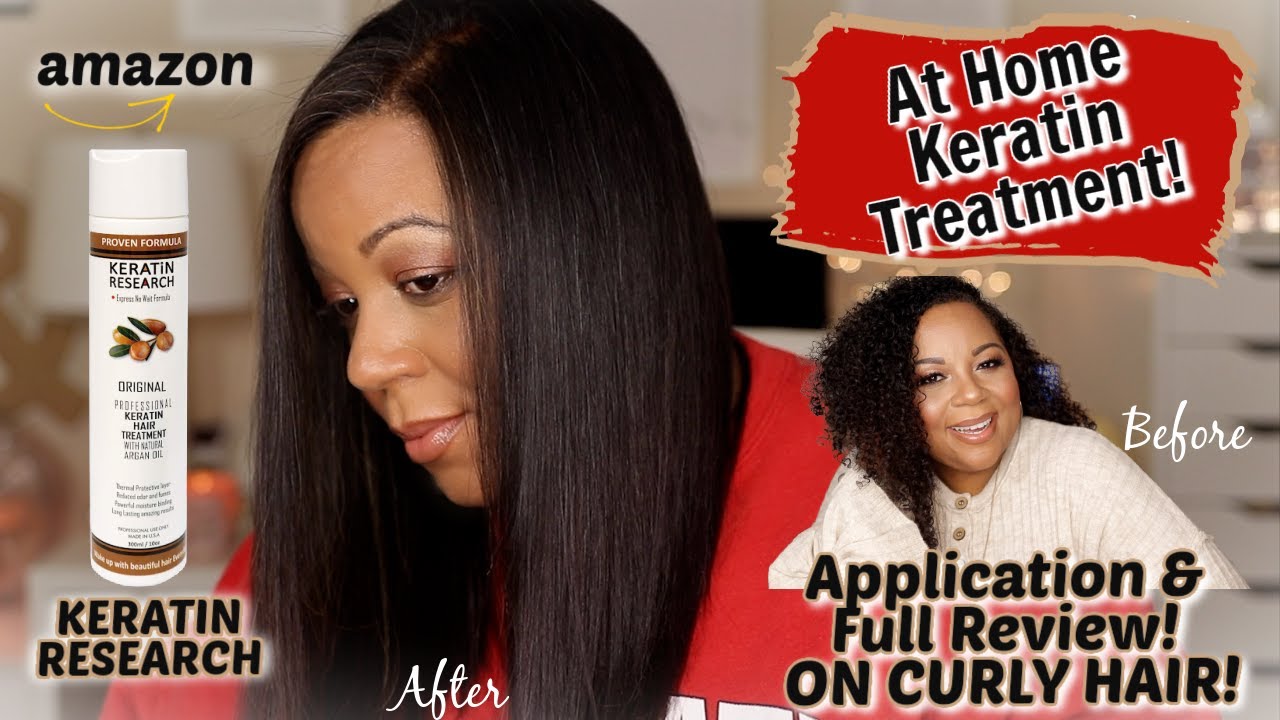My First Keratin Treatment At Home | Keratin Research | Application & Full Review | WOW!  😲