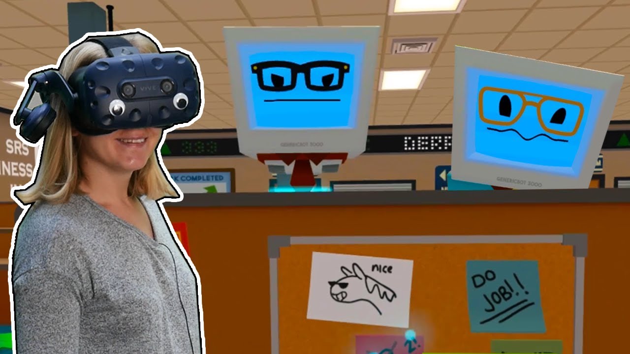 WSPÓŁPRACOWNICY MNIE NIENAWIDZĄ - VR: Job Simulator