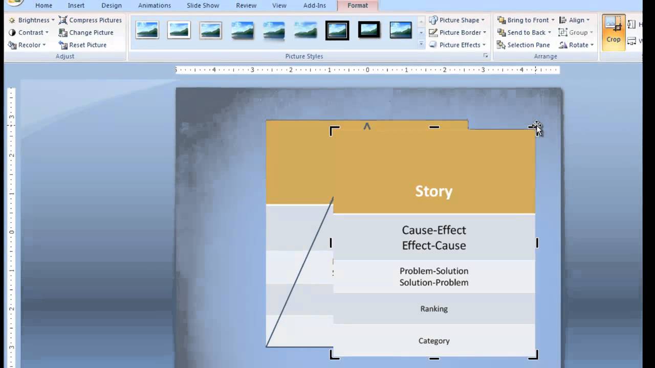 How to Create Triangle-Shaped Tables - Speaking PowerPoint tip #12