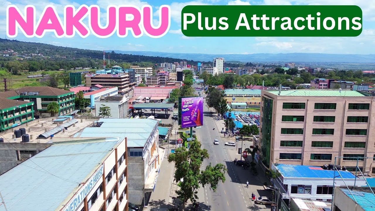 NAKURU and Beyond the City Cinematic Drone Shots The Year That Was 2023