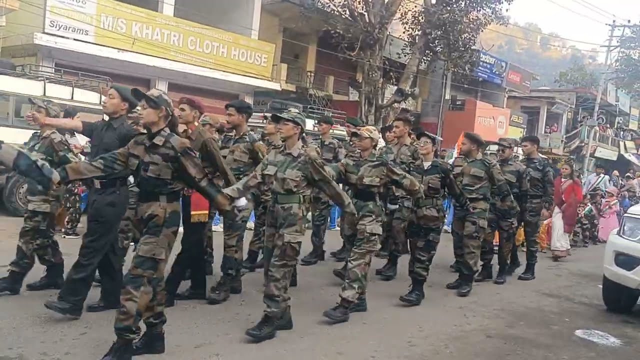 गणतन्त्र दिवस पर चिल्ड्रन एकेडमी द्वारा अद्भुत प्रस्तुति
