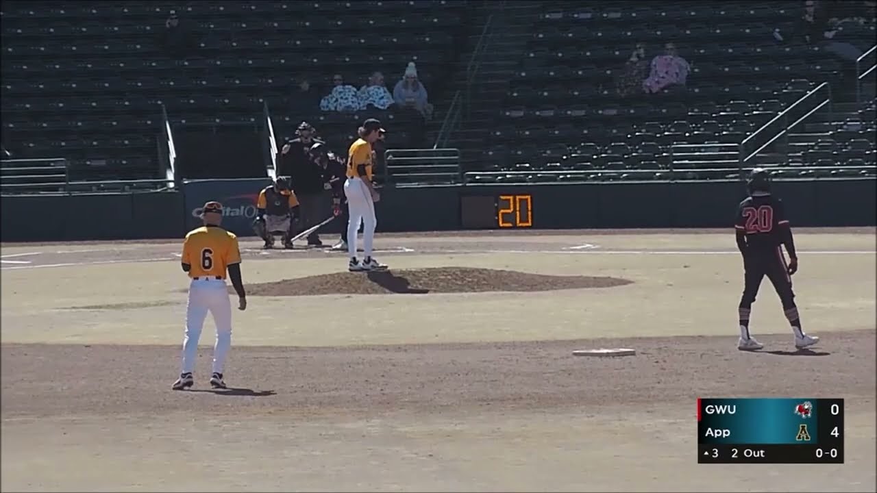 College Baseball: Gardner-Webb @ App State Highlights (3/2/25)