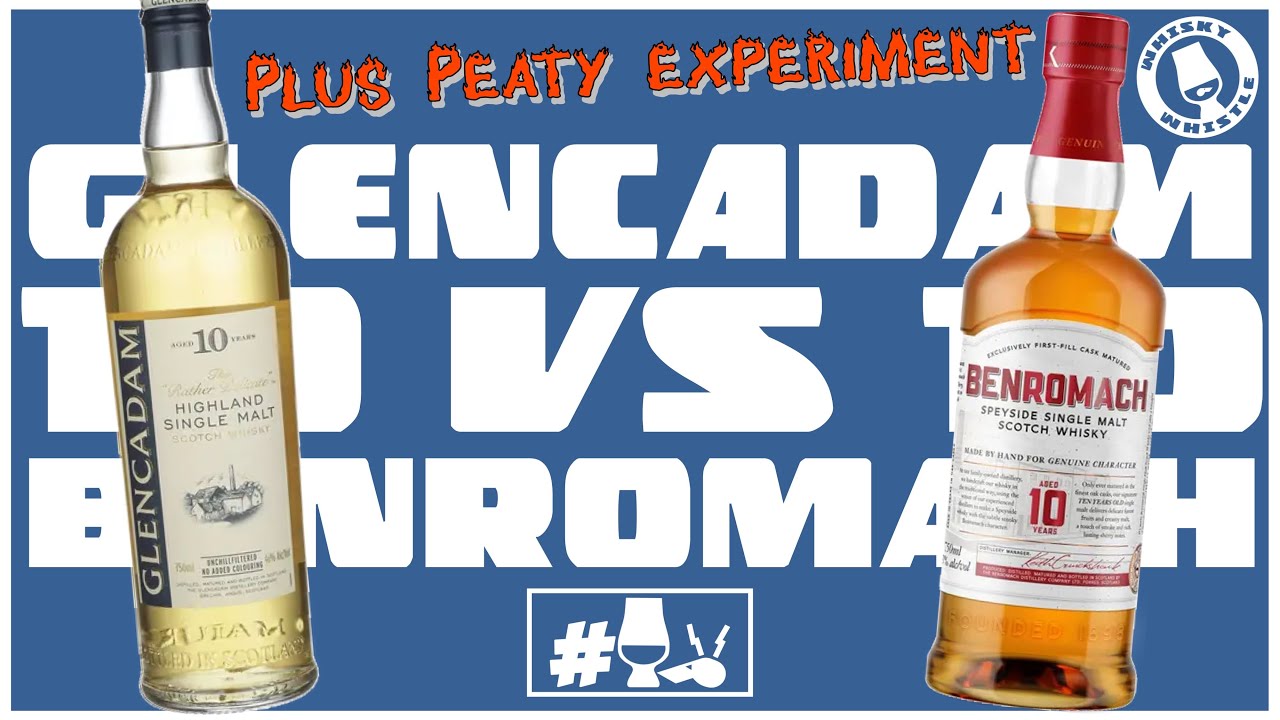 Best 10 year olds? Glencadam 10 VS Benromach 10 Whisky Review!