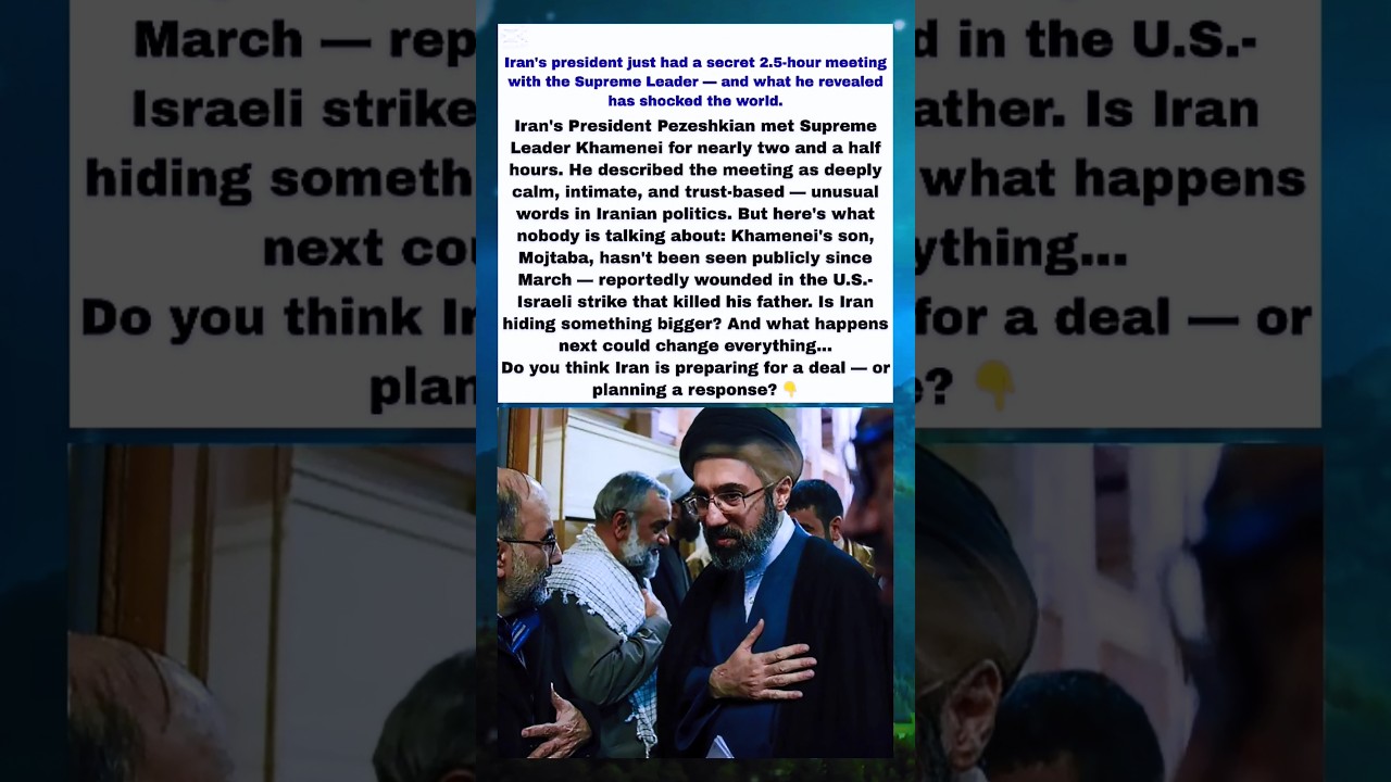 Iran's Secret 2.5-Hour Meeting &mdash; What Are They Hiding?