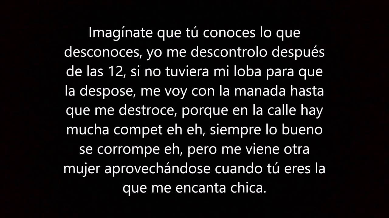 Chino y Nacho - Andas en mi cabeza (letra)