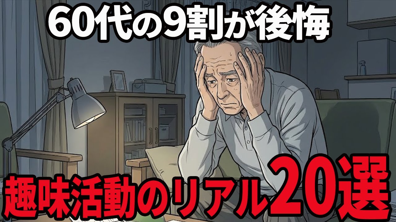 【シニアの本音】60代の9割が後悔…趣味のリアル20選紹介します