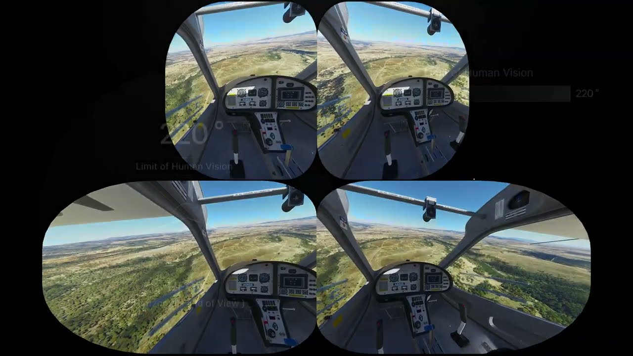 New Horizons in Flight Sim - with Pimax!