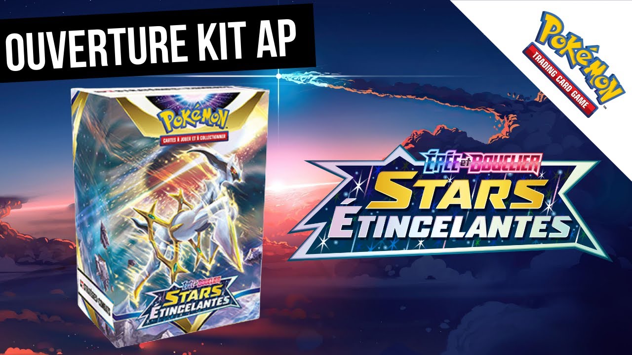 Cartes Pok&eacute;mon : Ouverture kit avant premi&egrave;re Star &eacute;tincelantes et cr&eacute;ation d'un deck de 40 cartes