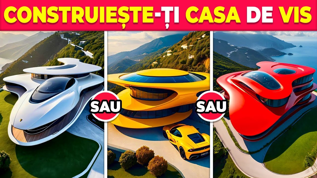 AI PREFERA...? 🌈🏠 Construiește Casa Visurilor Tale 💭
