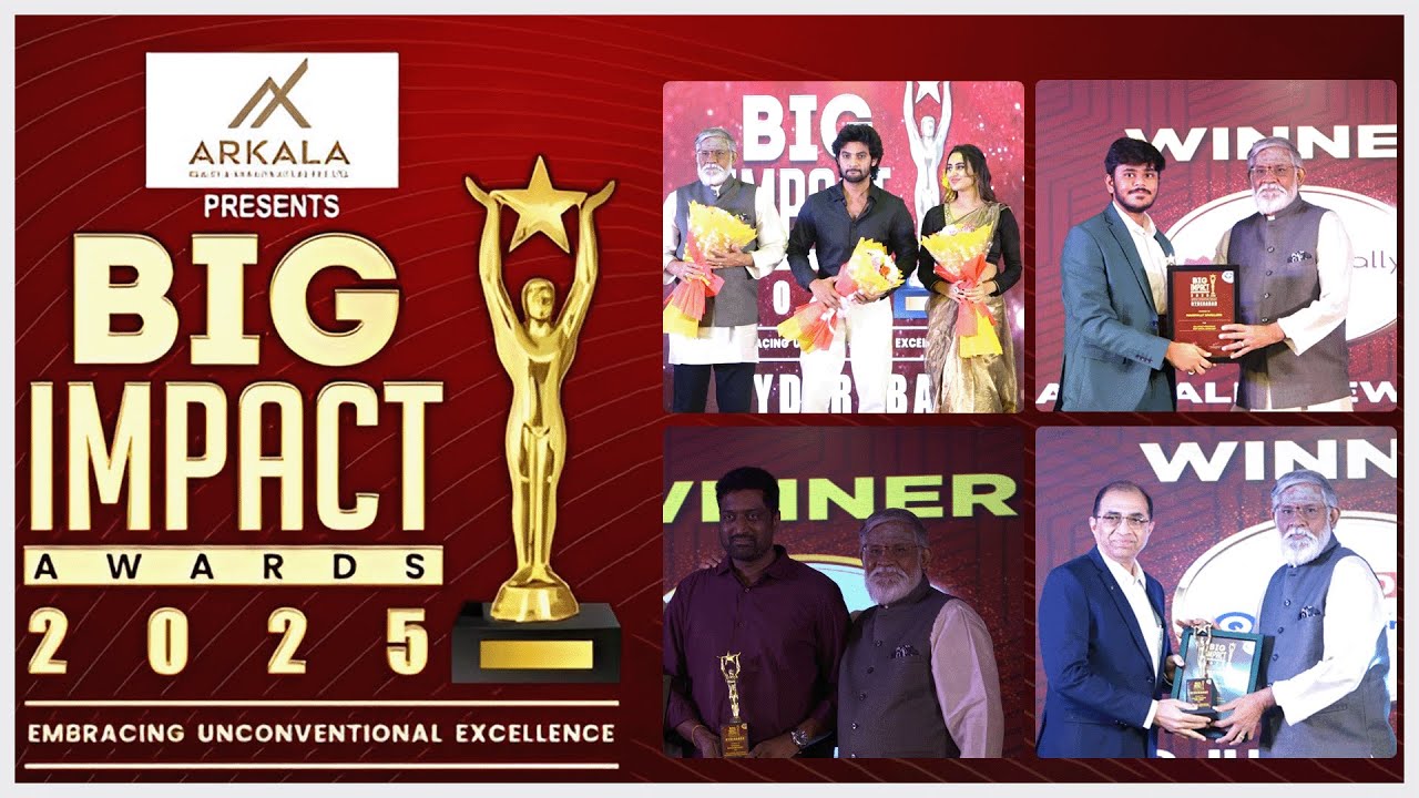 BIG IMPACT AWARDS 2025 | Celebrating Impact Businesses of Hyderabad | Highlights | Hybiz TV