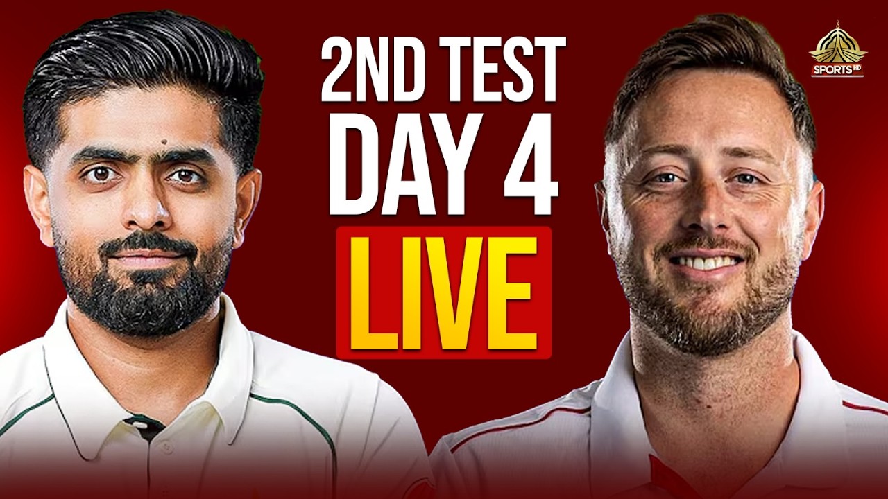 PAK v ENG - 2nd Test, Lords - Day 4