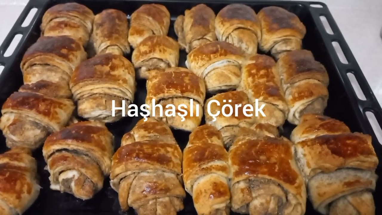 Haşhaşlı çörek tarifi 