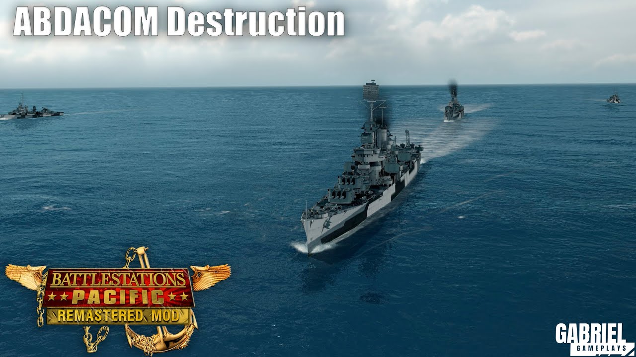 ABDACOM Destruction | Battlestations Pacific Remastered Mod