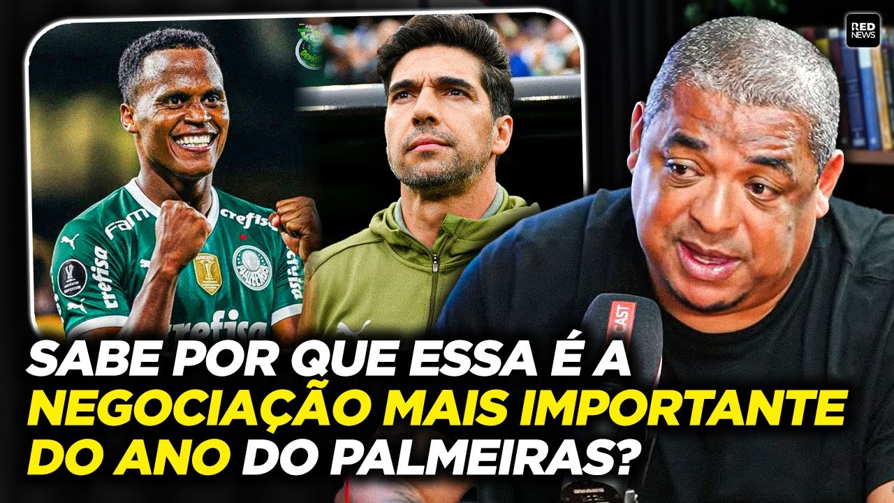 VAMPETA EXPÕE OS BASTIDORES DA CHEGADA DE JHON ARIAS AO PALMEIRAS...