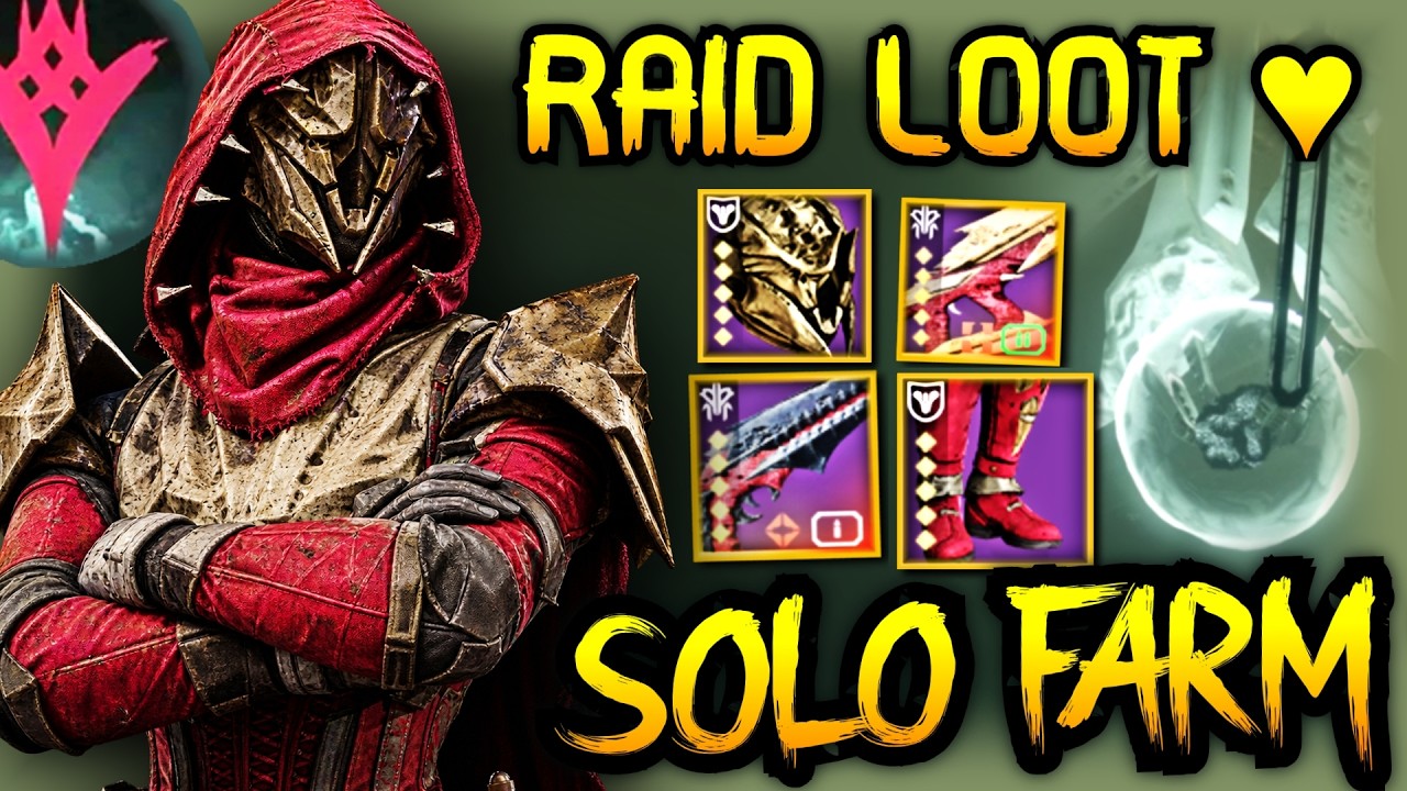EASY SOLO FARM King's Fall Raid Loot (1 Loadout) Full HUNTER Guide |  Destiny 2