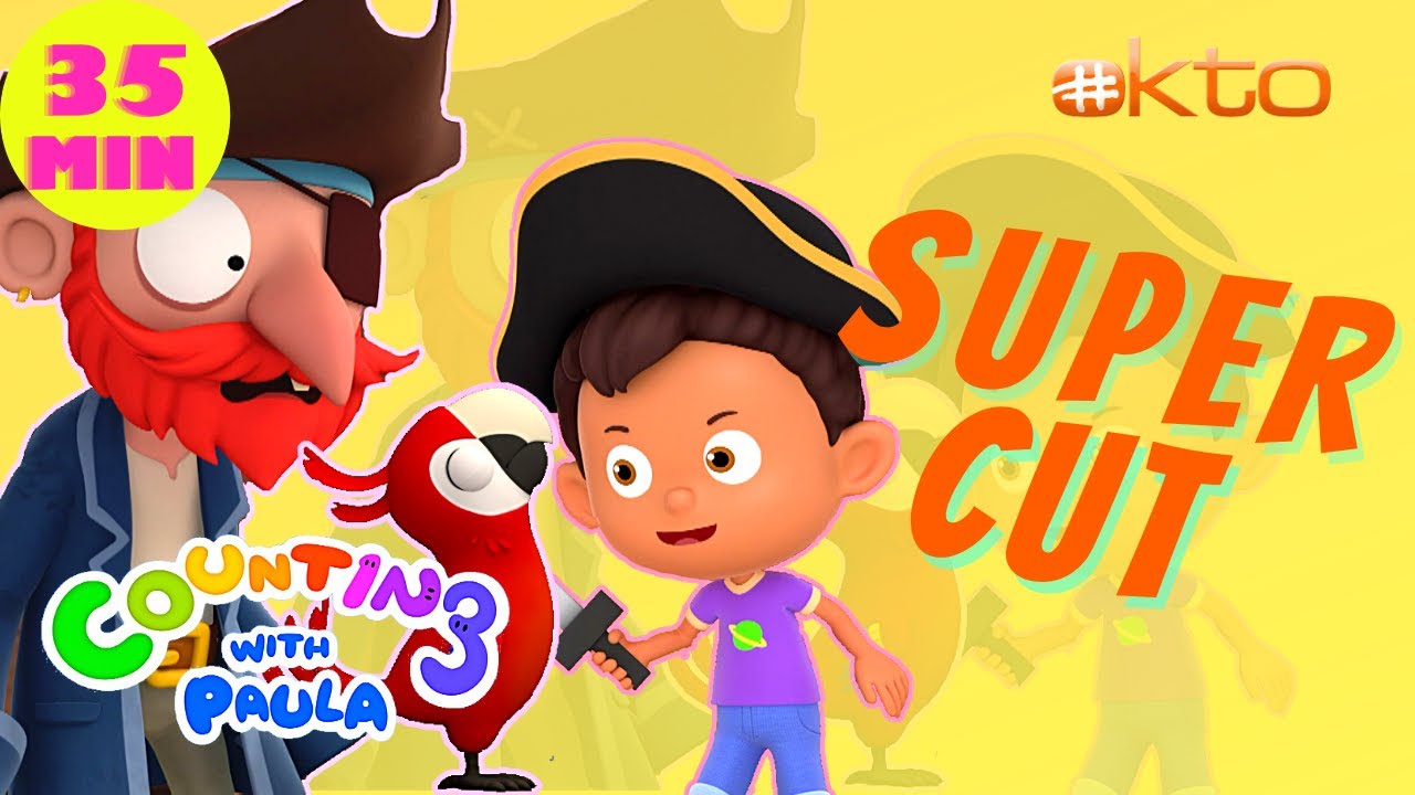 Counting with Paula | 35 Minute Compilation | Season 4 Ep 13 -16 | @mediacorpokto