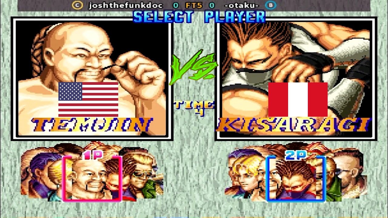 Art of Fighting 2 - joshthefunkdoc vs -otaku- FT5
