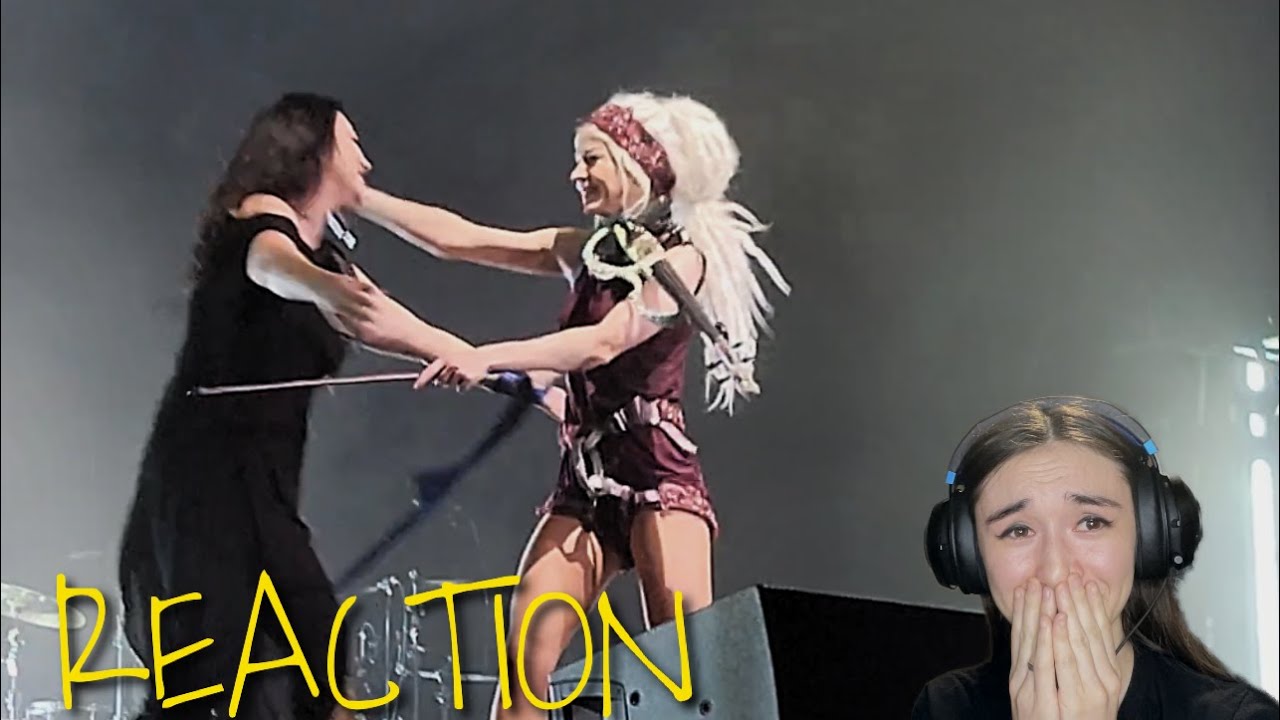 My two faves on the same stage! Love Goes On and On LIVE - Lindsey Stirling ft Amy Lee REACTION