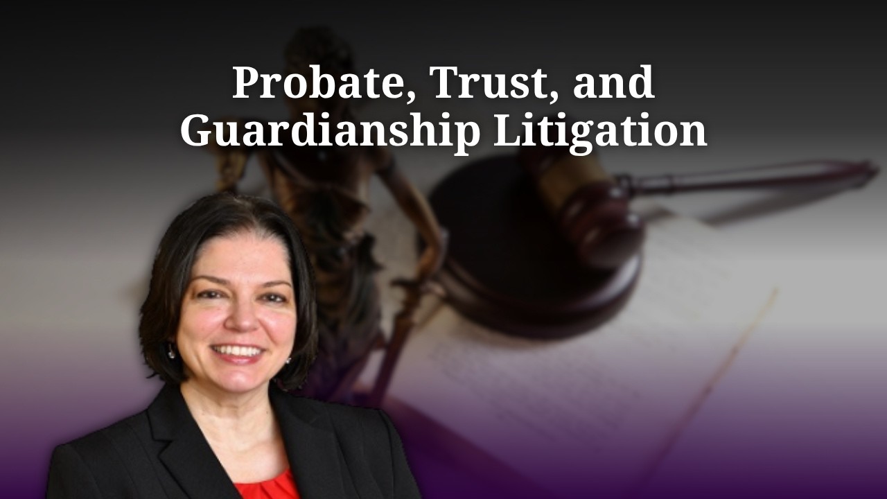 Probate, Trust, and Guardianship Litigation