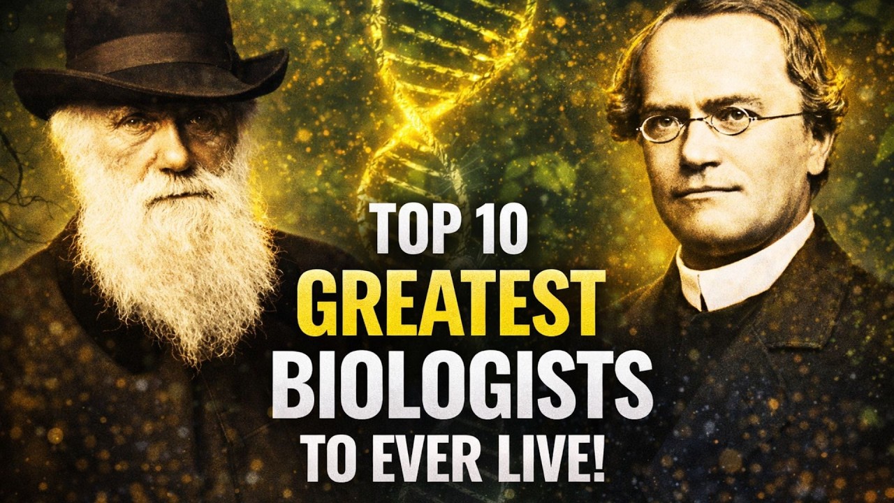 Top 10 greatest biologists to ever live!