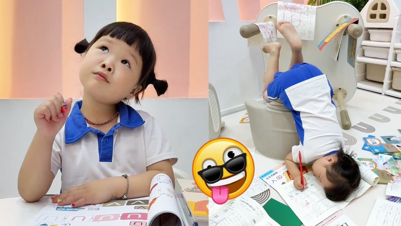 Doing Homework: Normal Edition VS Lucy Edition. Dad: The Struggle Is Real!
