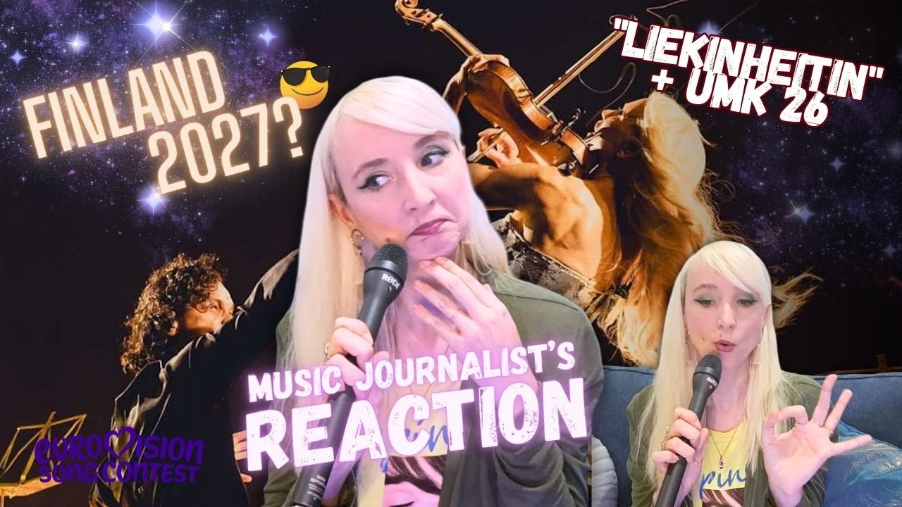РЕАКЦИЯ - Линда Лампениус x Пит Паркконен 'Flaekinheitin' + UMK26 | Финляндия | ЕВРОВИДЕНИЕ 2026