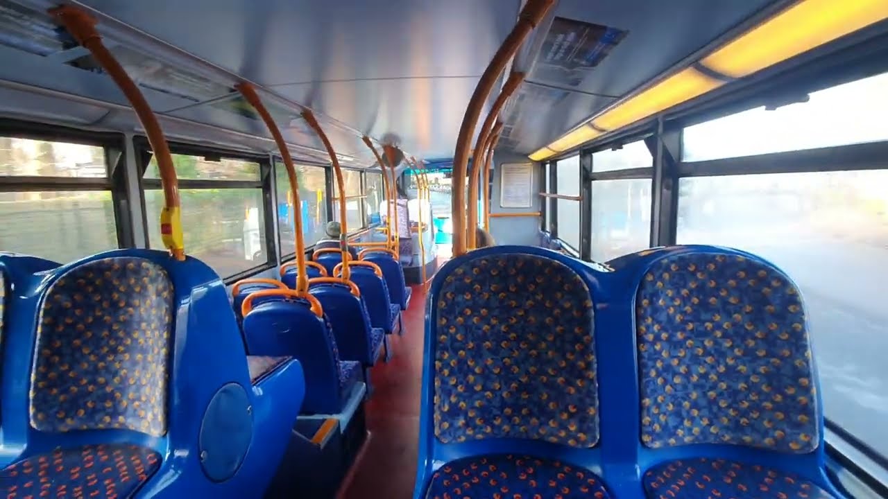 *Epic Hill Climb* Stagecoach Yorkshire Dennis Trident II E400 19514 (MX09 KSK) Route 52