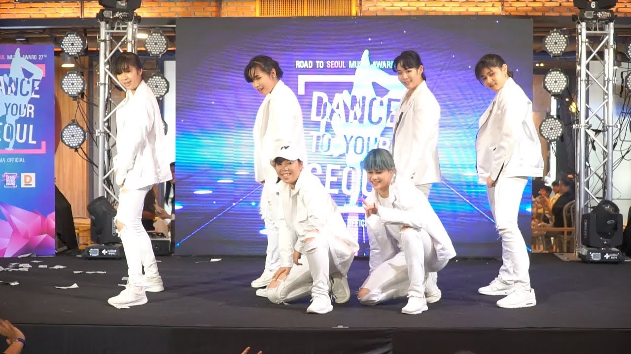 180113 Saranghae cover GOT7 - Never Ever (Rock Ver) + Hard Carry @ Dance To Your Seoul
