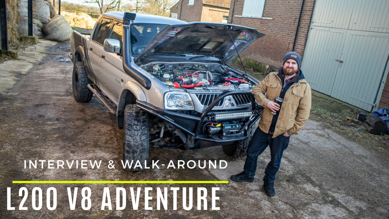 Mitsubishi L200 V8 Conversion - Interview & Walk Around