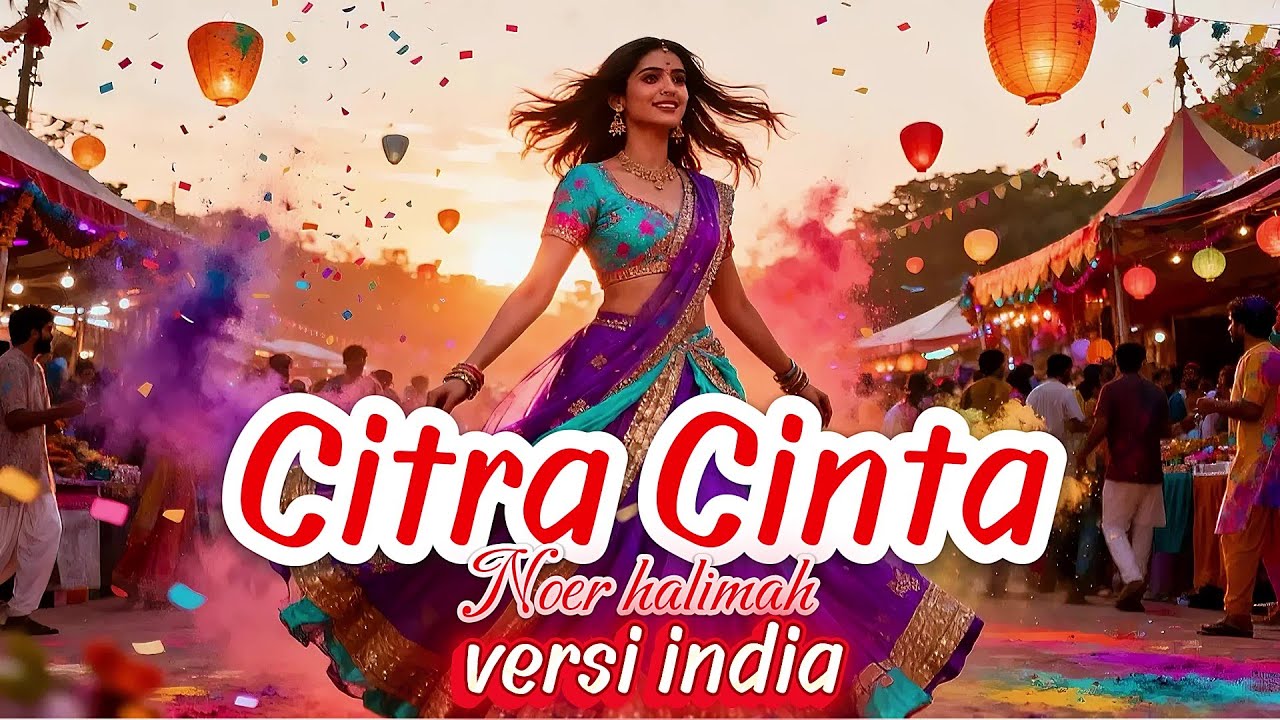 Citra Cinta - Noer halimah - Cipt.H.Rhoma Irama,cover versi india,#rhomairama #cover #dangdut