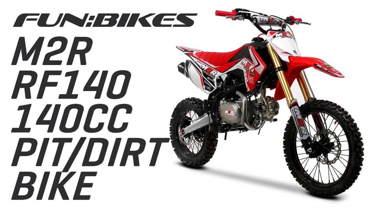 Product Overview: M2R Racing RF140 S2 140cc Red Dirt and Pit Bike