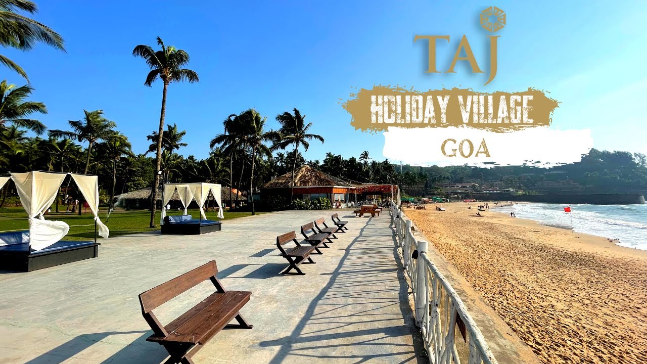 Taj holiday village resort  and Spa Goa | Luxury Resort in North Goa | Travel Vlog
