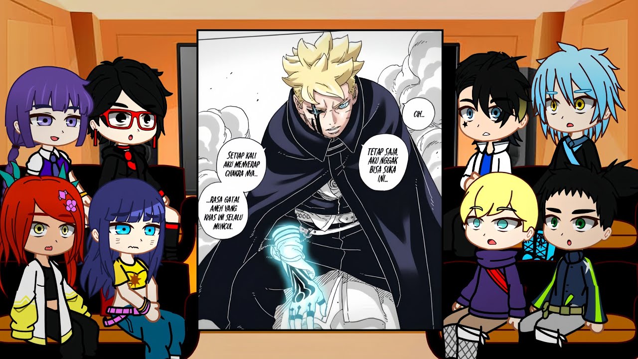 Boruto Timeskip React To Future // Boruto Two Blue Vortex Character 28
