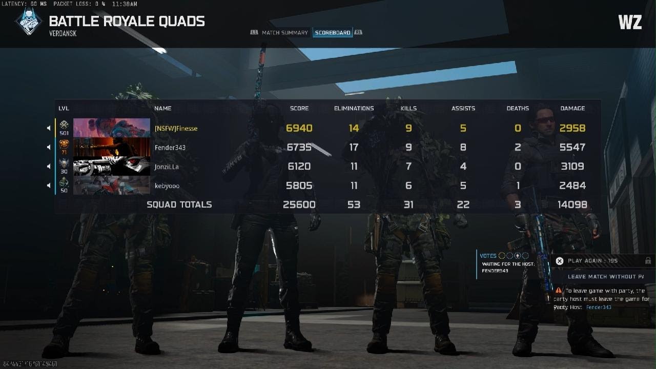 9 kills 53 Elims GULAG Dubbs
