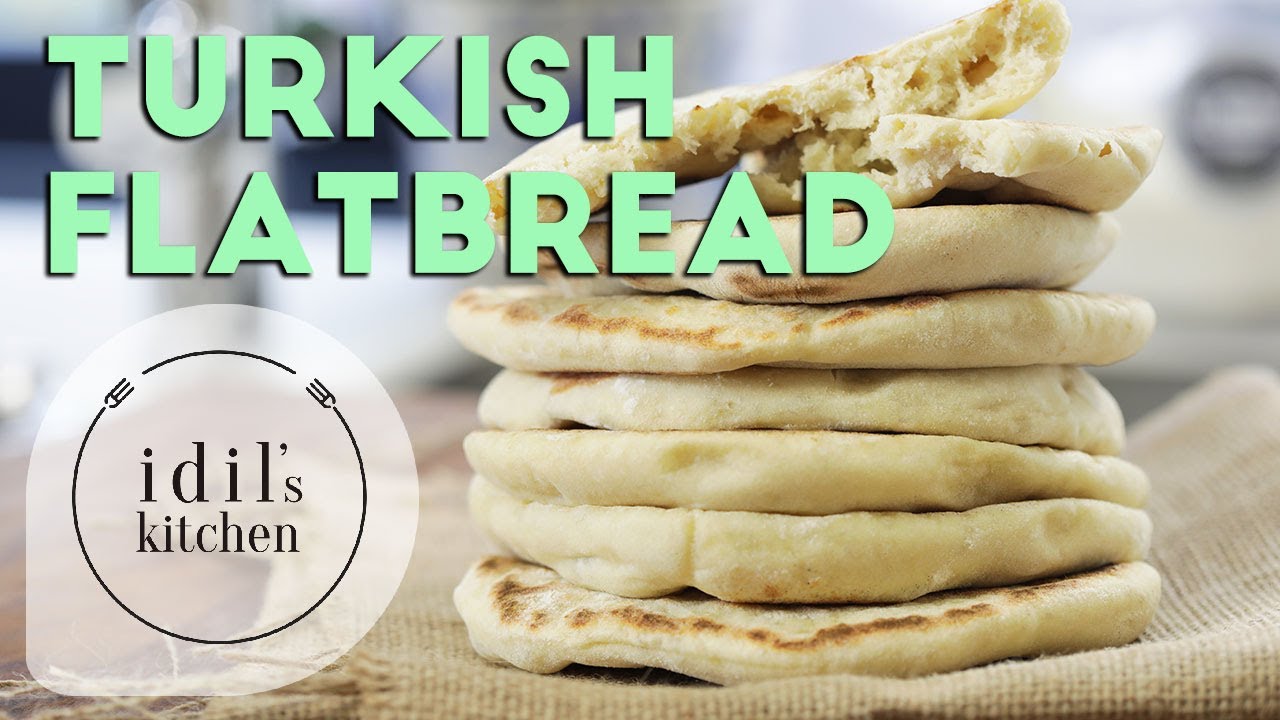 Turkish Flatbread Recipe 🍞 (Bazlama) | Easy Pan Bread