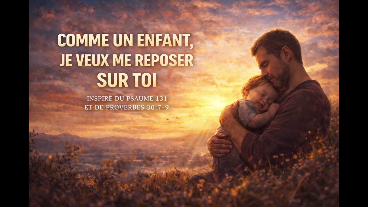 Comme un enfant.
