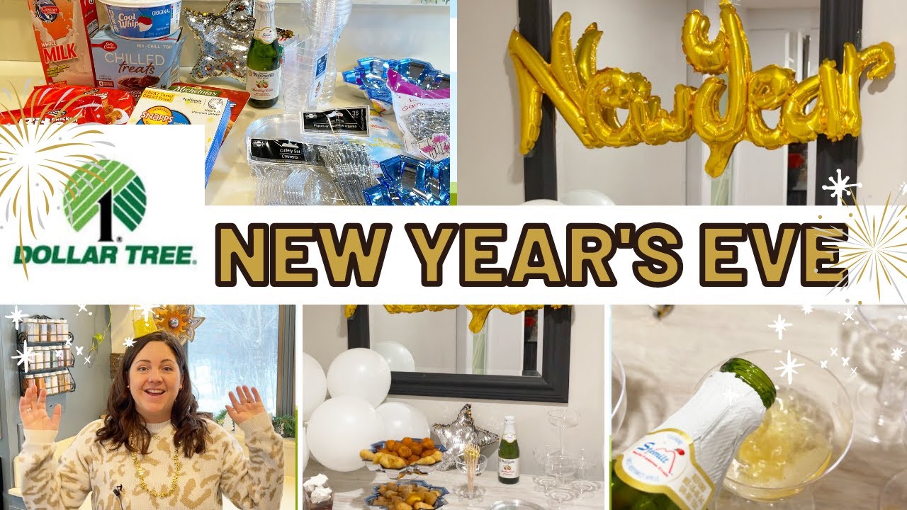 $20 New Year's Eve | Dollar Tree New Year's