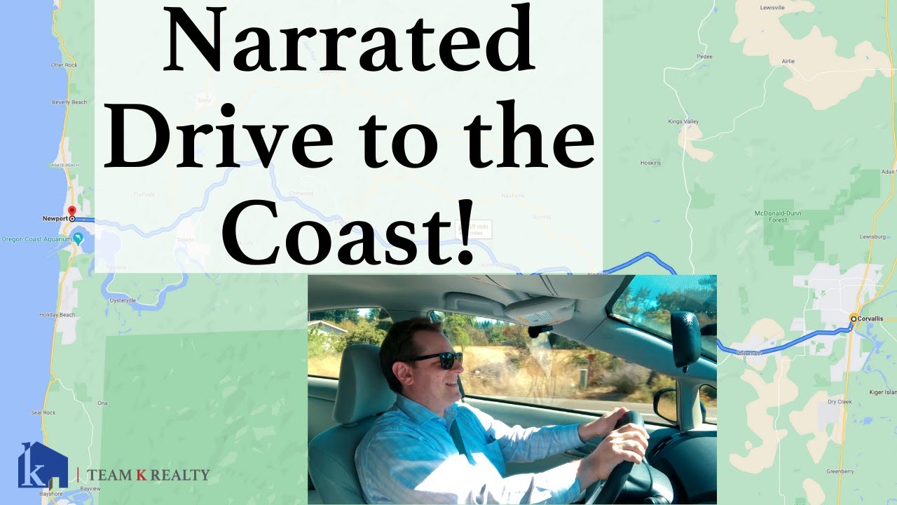 Narrated Driving Tour:  Corvallis to Newport, Oregon