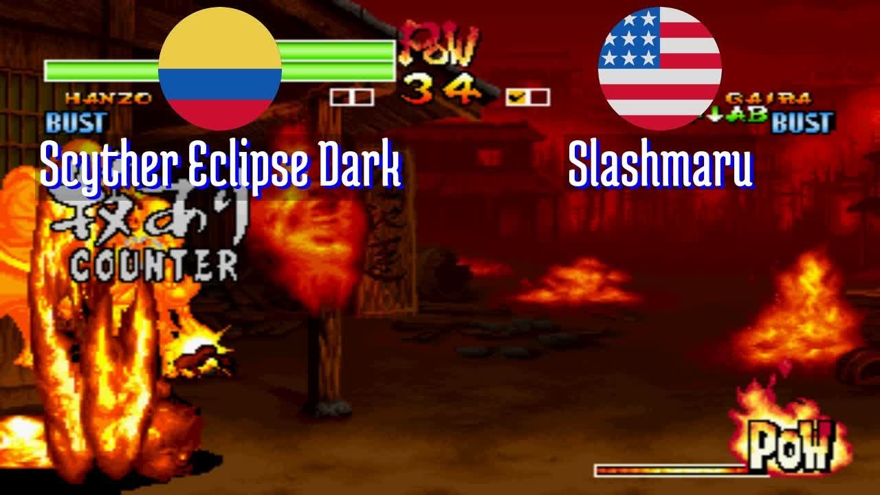 FT5 @samsho4: Scyther Eclipse Dark (CO) vs Slashmaru (US) [Samurai Shodown IV Fightcade] Mar 10