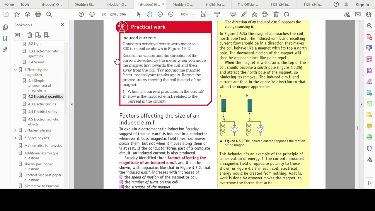 Physics - IGCSE/ O Level - Session 2025-26 - Class # 39