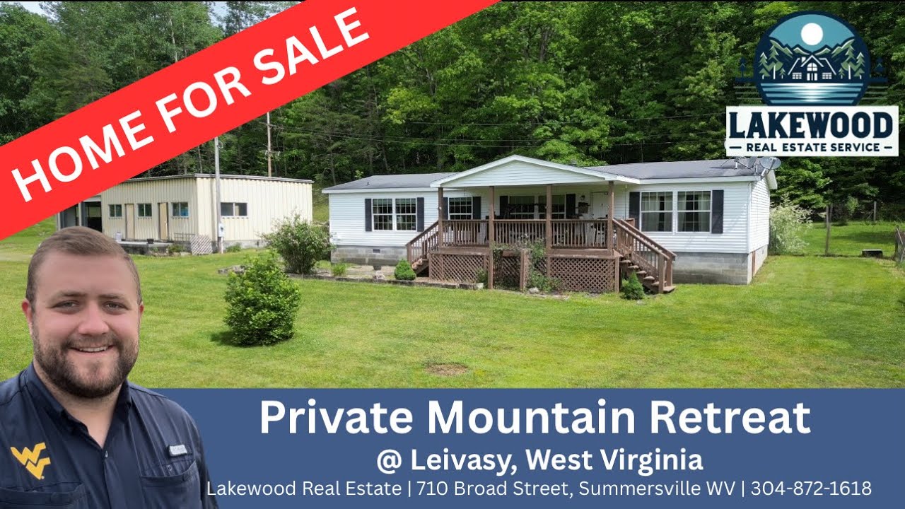 Home with 15 Acres for Sale in Leivasy | West Virginia Real Estate | Living in West Virginia