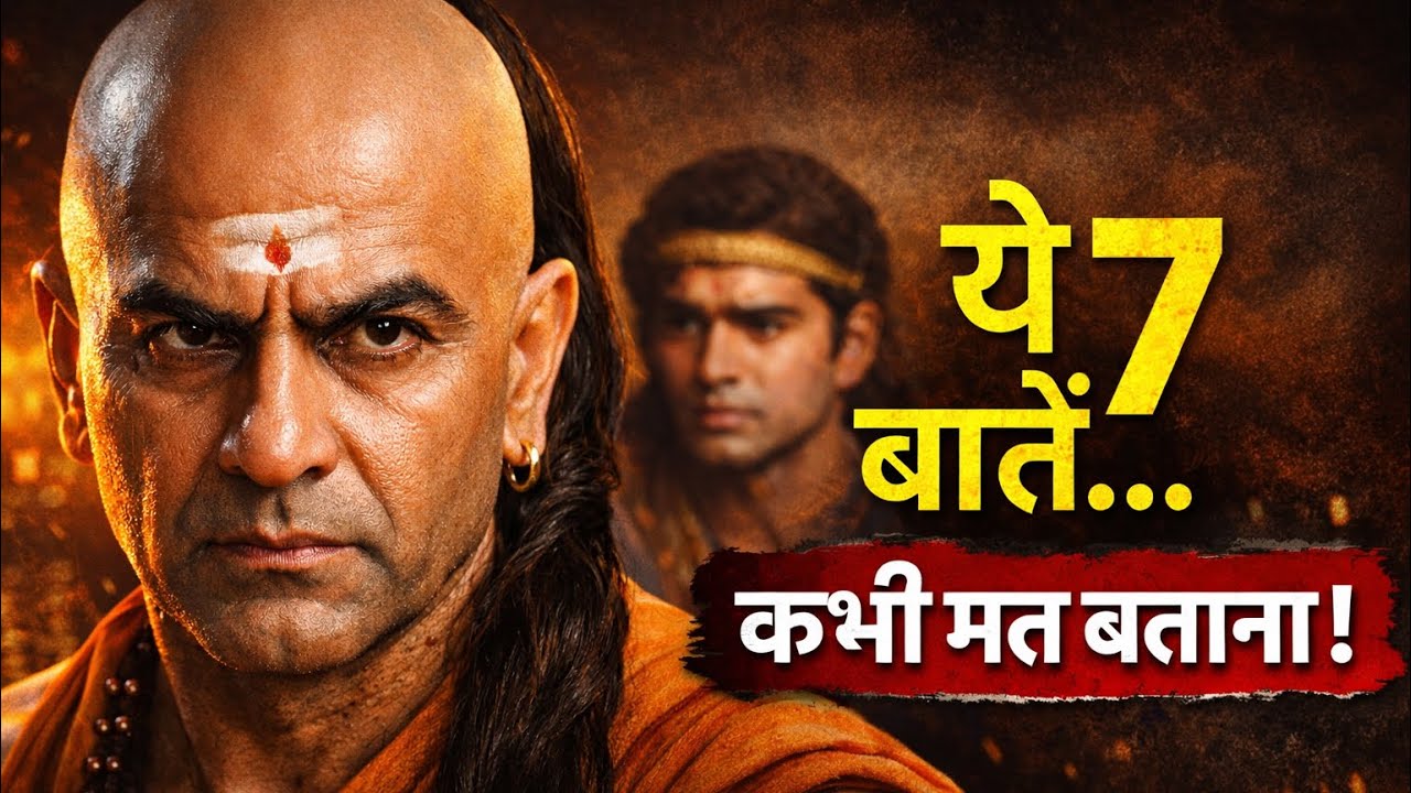 जो लोग ये 7 बातें छुपा लेते हैं, उन्हें कोई हरा नहीं सकता | चाणक्य नीति 😱
