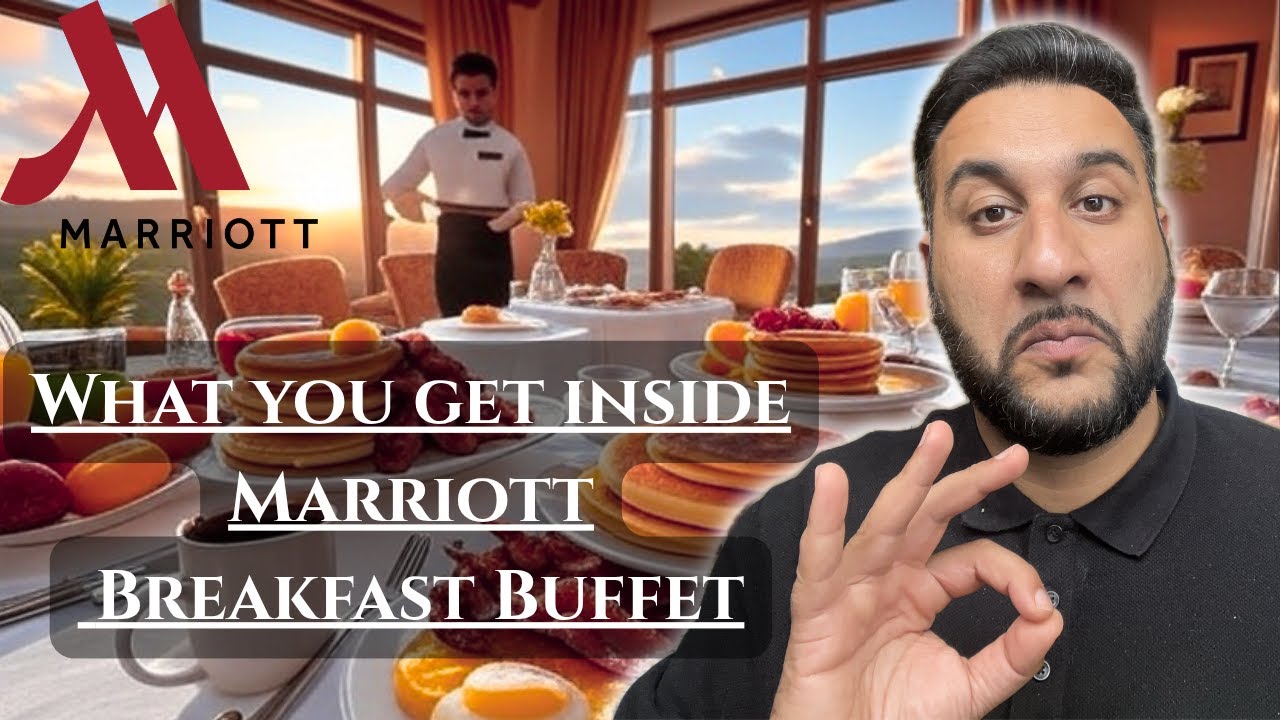 Marriott Breakfast Buffet-What to Expect  🍳🥞-Walkthrough Tour and the Taste Test