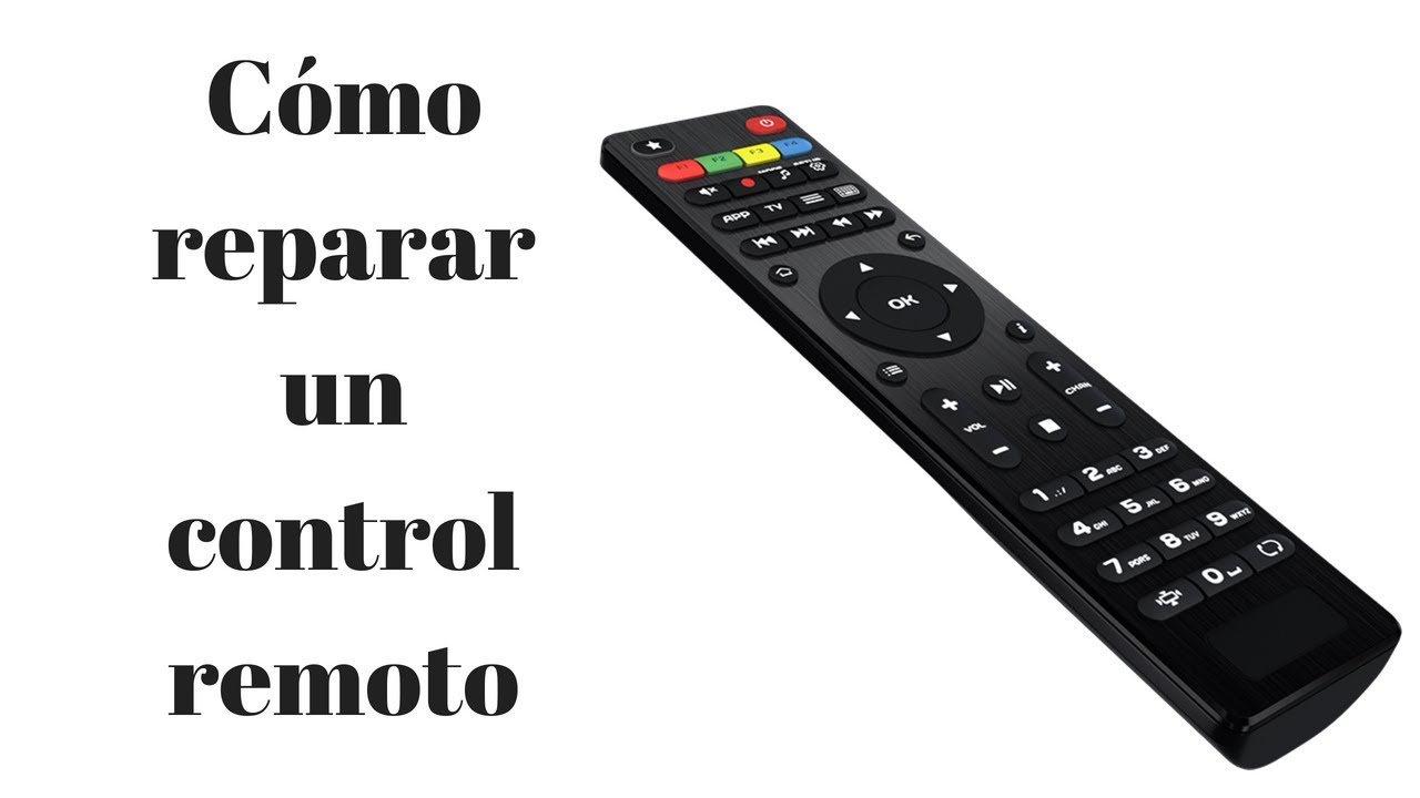 Cómo reparar un control remoto
