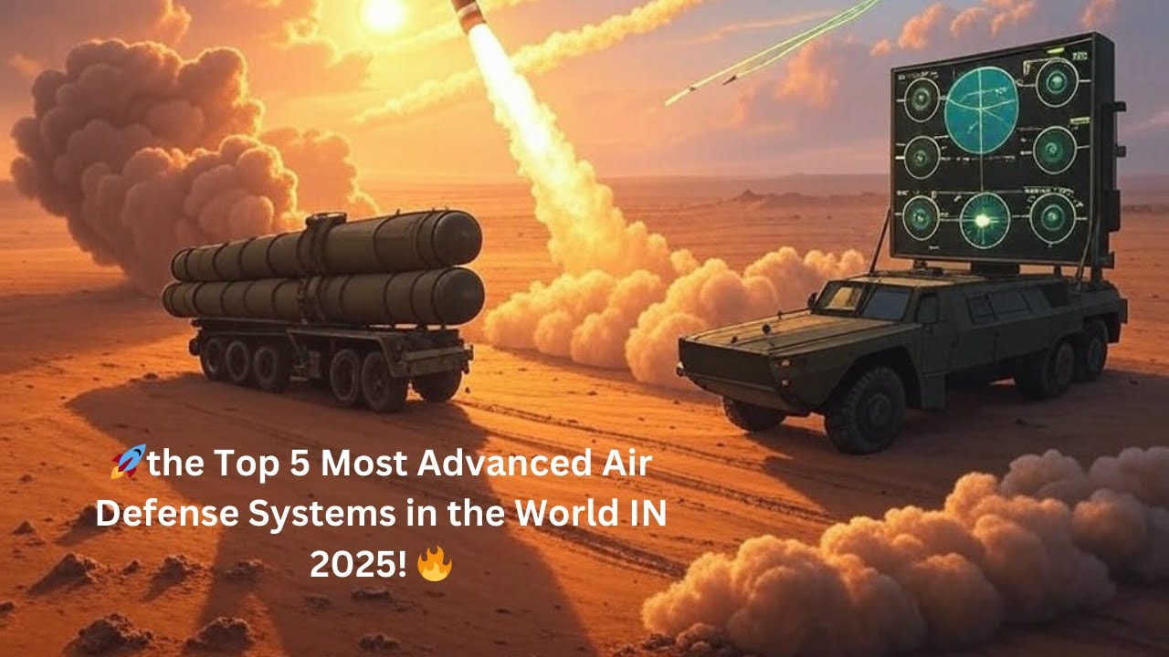 Top 5 Most Advanced Air Defense Systems in the World (2025)