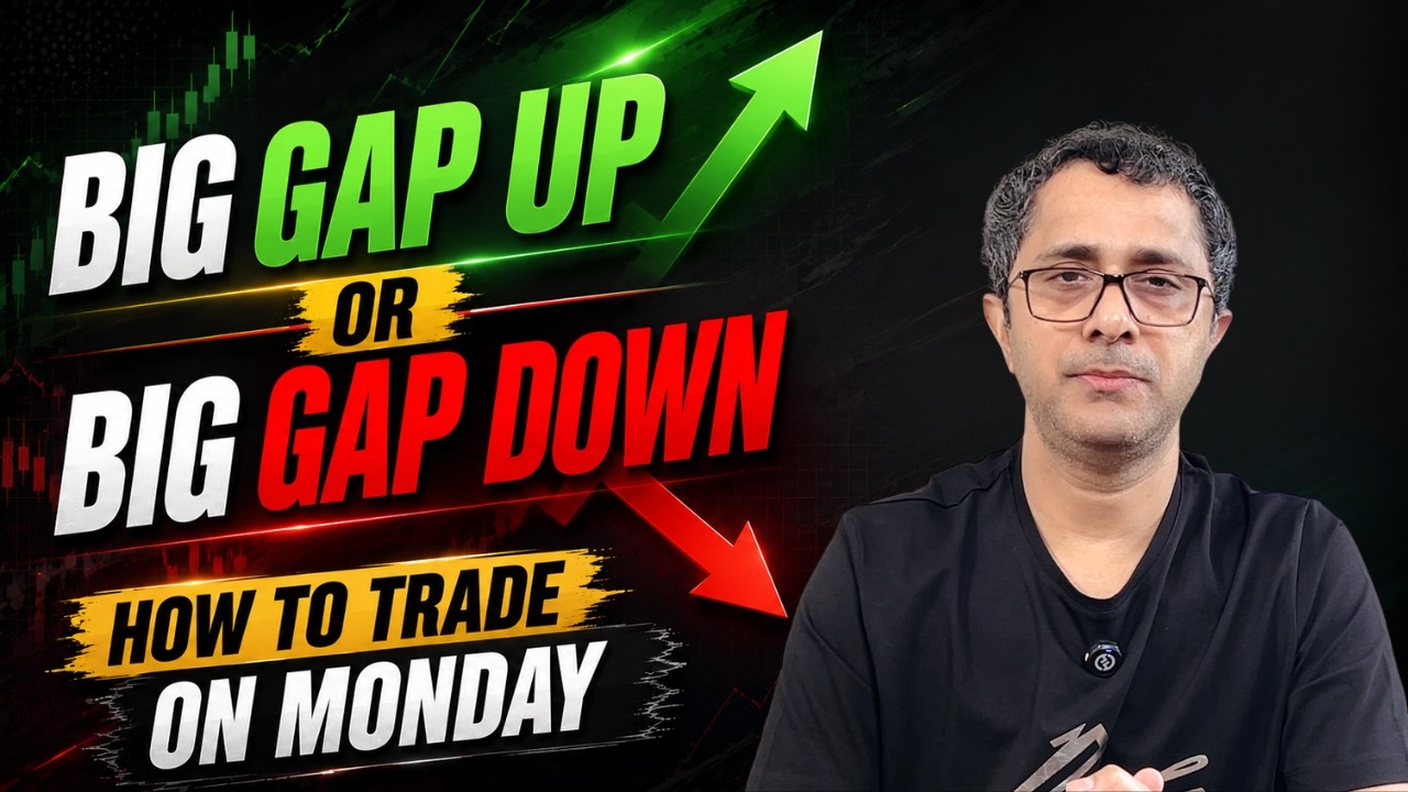Big Gap-Up Or Big Gap-Down, How To Handle & Trade On Monday